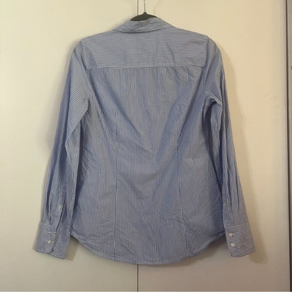 J. Crew Embellished Slim Fit Perfect Shirt Sz 6 - Picture 8 of 10